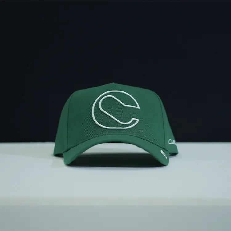 Green Script Snapback