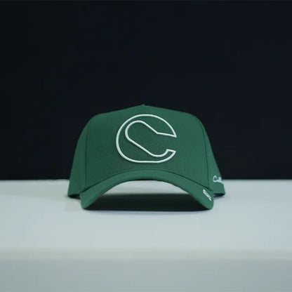 Green Script Snapback
